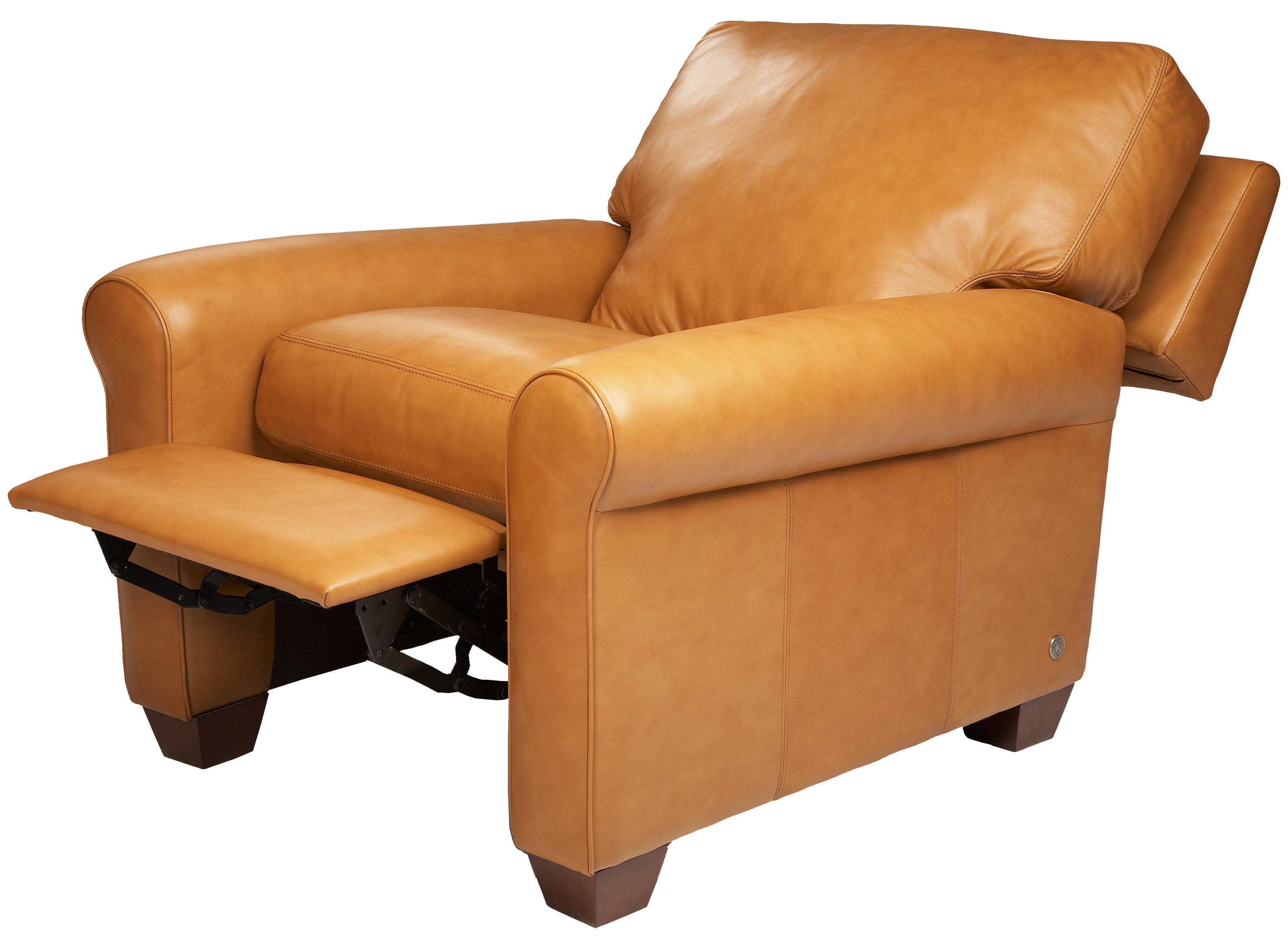 Leather mart sale recliner